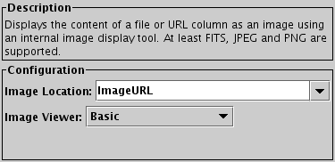 Configuration for Display Image action