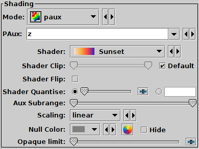 PAux mode selection